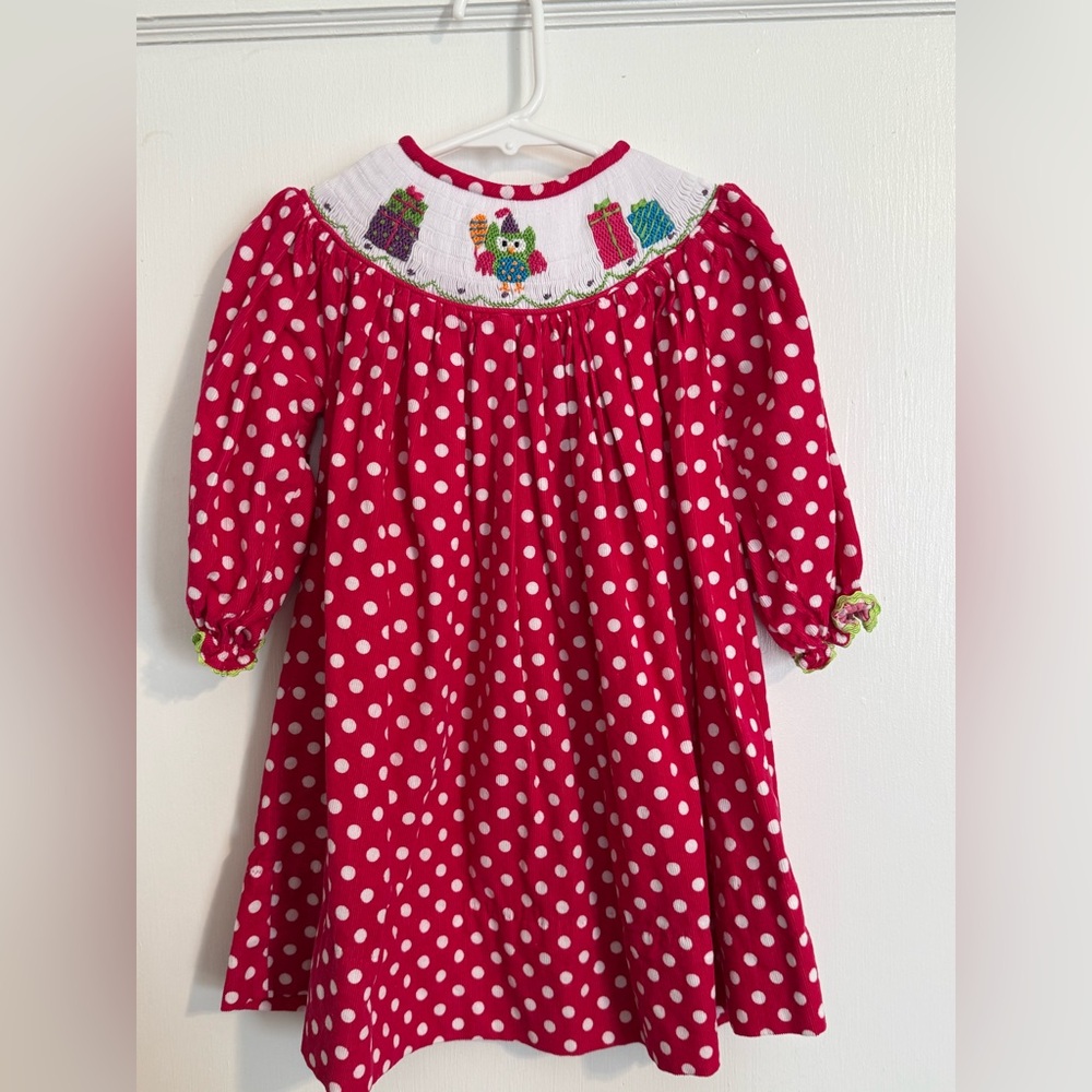 Molly Pop smocked party dress size 18 months
